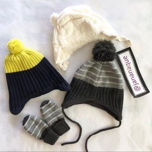 Infant Beanies mittens from Old Navy Baby Gap H&M